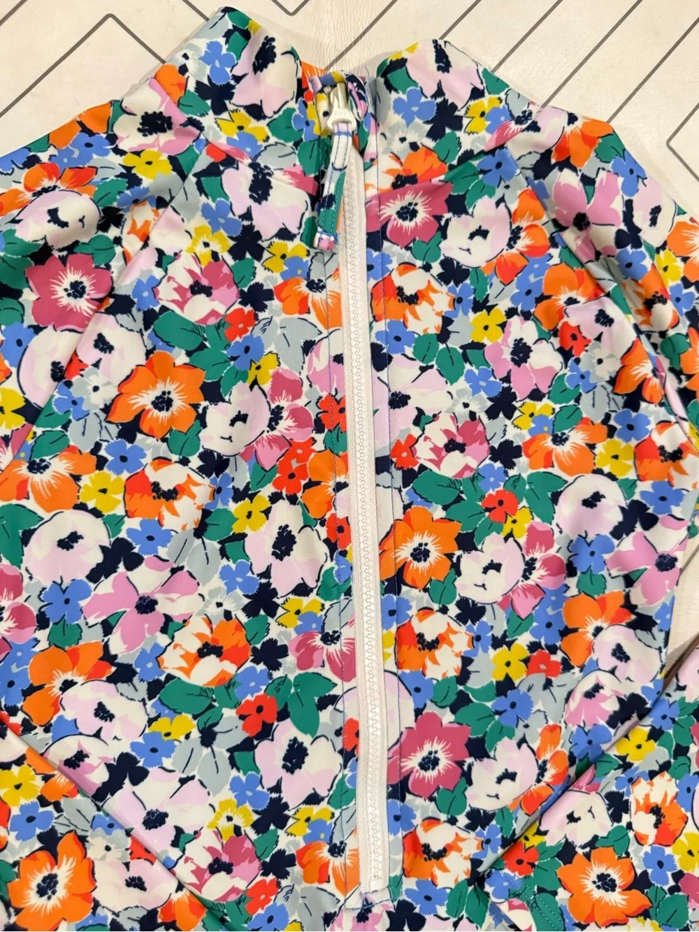 GAP Floral Longsleeve Swimsuit